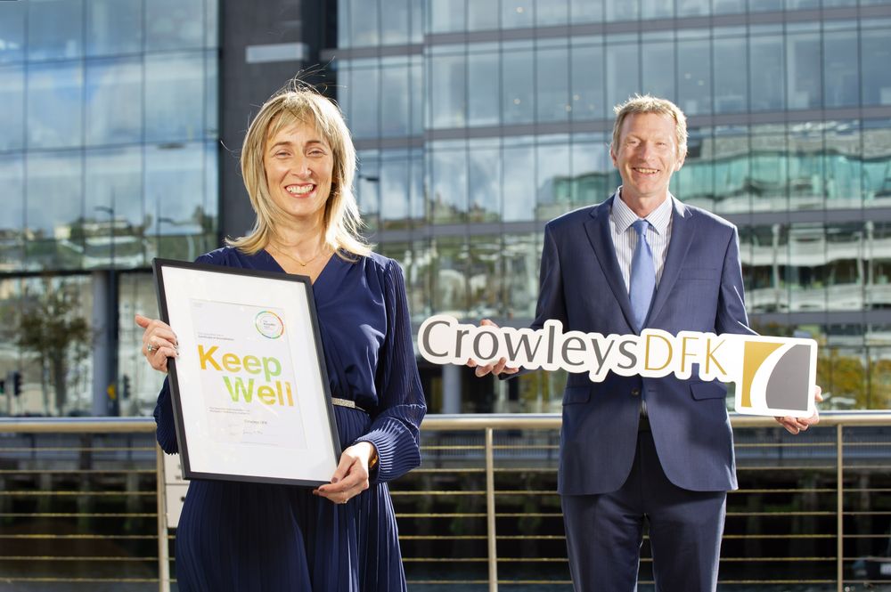 CROWLEYS DFK AWARDED IBEC KEEPWELL MARK FOR COMMITMENT TO EMPLOYEE WELLNESS